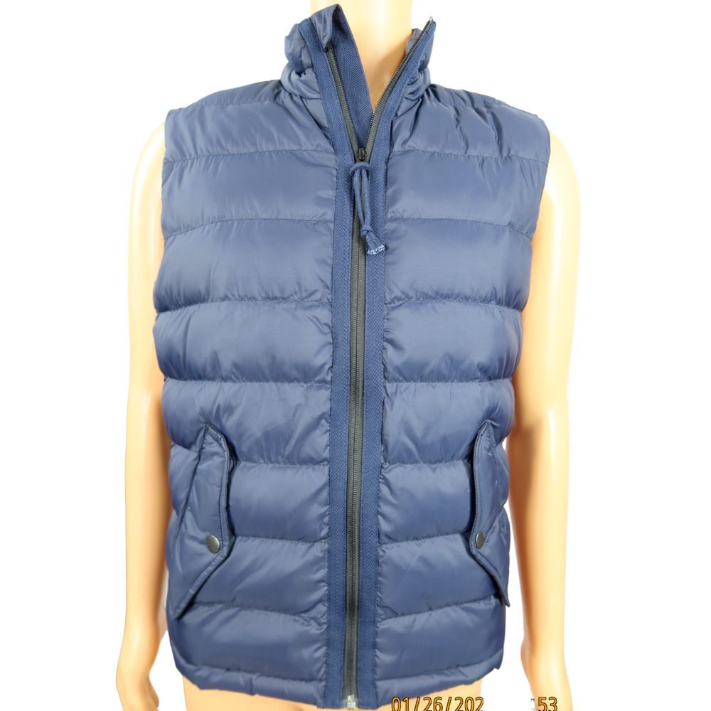 Lucky‎ Brand Quilted Puffer Puffy Vest Jacket Sz S Los Angeles